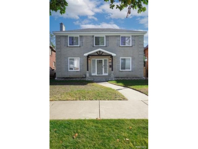 Stunning totally renovated classic center entrance brick on Detroit Golf Club  in Michigan - for sale on GolfHomes.com, golf home, golf lot