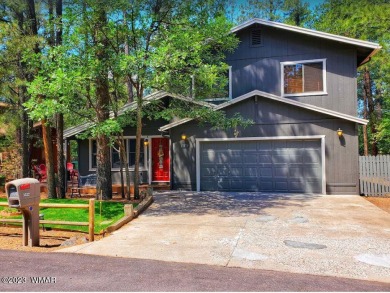 Beautiful, remodled 4 bedroom, 3 bathroom home with an outside on Pinetop Lakes Country Club in Arizona - for sale on GolfHomes.com, golf home, golf lot