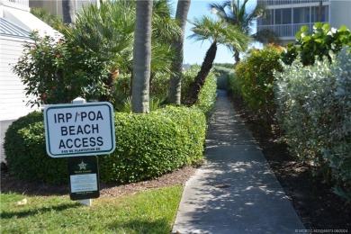 Steps to the Ocean, via deeded beach access. This furnished 1st on Ocean Club At the Hutchinson Island Beach Resort and Marina in Florida - for sale on GolfHomes.com, golf home, golf lot