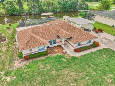 Under contract-accepting backup offers. Beautiful pool home in on Indian Lake Estates Golf and Country Club in Florida - for sale on GolfHomes.com, golf home, golf lot