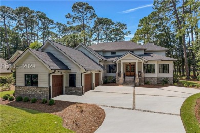 Brand new, just completed, fabulous 4 br, 4.5 ba masterpiece on Long Cove Club in South Carolina - for sale on GolfHomes.com, golf home, golf lot