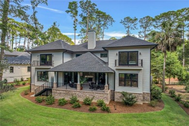 Brand new, just completed, fabulous 4 br, 4.5 ba masterpiece on Long Cove Club in South Carolina - for sale on GolfHomes.com, golf home, golf lot