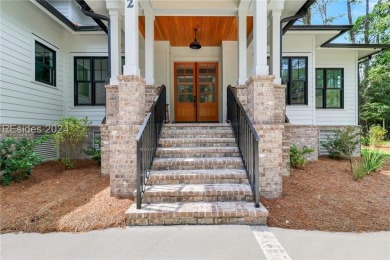 Brand new, just completed, fabulous 4 br, 4.5 ba masterpiece on Long Cove Club in South Carolina - for sale on GolfHomes.com, golf home, golf lot