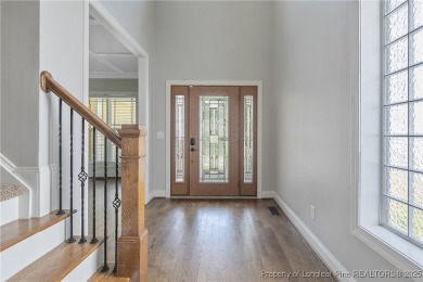 Stunning, semi-custom home located in the highly sought gated on Anderson Creek Golf Club in North Carolina - for sale on GolfHomes.com, golf home, golf lot