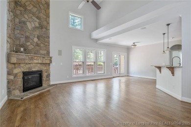 Stunning, semi-custom home located in the highly sought gated on Anderson Creek Golf Club in North Carolina - for sale on GolfHomes.com, golf home, golf lot