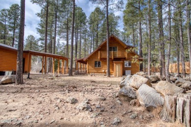 Turn key ready in White Mountain Summer Homes on very private on White Mountain Country Club in Arizona - for sale on GolfHomes.com, golf home, golf lot