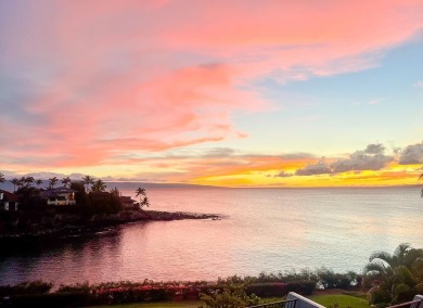 Tropical Modern Oceanfront Villa with one of the greatest sunset on Kapalua Golf Club - Bay Course in Hawaii - for sale on GolfHomes.com, golf home, golf lot