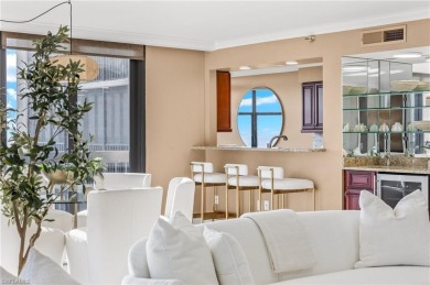 Luxuriate in this 15th-floor Chateaumere Royale condo in Pelican on Club at Pelican Bay Golf Course in Florida - for sale on GolfHomes.com, golf home, golf lot