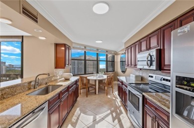 Luxuriate in this 15th-floor Chateaumere Royale condo in Pelican on Club at Pelican Bay Golf Course in Florida - for sale on GolfHomes.com, golf home, golf lot