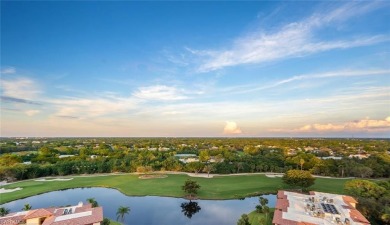 Luxuriate in this 15th-floor Chateaumere Royale condo in Pelican on Club at Pelican Bay Golf Course in Florida - for sale on GolfHomes.com, golf home, golf lot