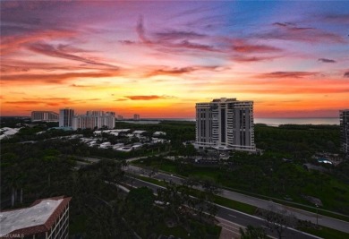 Luxuriate in this 15th-floor Chateaumere Royale condo in Pelican on Club at Pelican Bay Golf Course in Florida - for sale on GolfHomes.com, golf home, golf lot