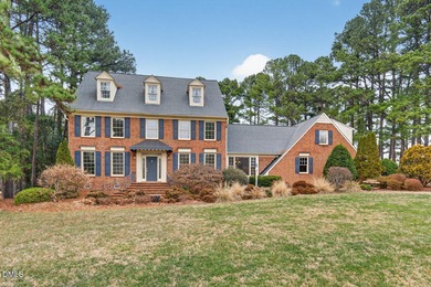 Lovely Croasdaile home on a large lot backing to the course & on Croasdaile Country Club in North Carolina - for sale on GolfHomes.com, golf home, golf lot