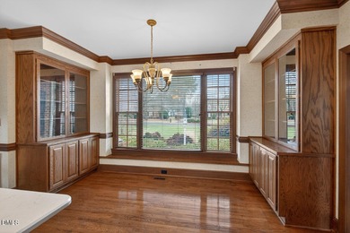 Lovely Croasdaile home on a large lot backing to the course & on Croasdaile Country Club in North Carolina - for sale on GolfHomes.com, golf home, golf lot