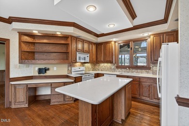 Lovely Croasdaile home on a large lot backing to the course & on Croasdaile Country Club in North Carolina - for sale on GolfHomes.com, golf home, golf lot