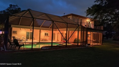 STUNNING home overlooking the 3rd, 4th 9th & 18th hole of the on Rockledge Country Club in Florida - for sale on GolfHomes.com, golf home, golf lot