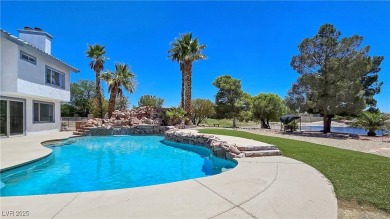 ** ONE OF A KIND BACKYARD SITS ON A LAKE AND TWO GOLF COURSE on Painted Desert Golf Club in Nevada - for sale on GolfHomes.com, golf home, golf lot