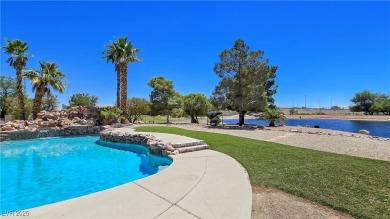 ** ONE OF A KIND BACKYARD SITS ON A LAKE AND TWO GOLF COURSE on Painted Desert Golf Club in Nevada - for sale on GolfHomes.com, golf home, golf lot