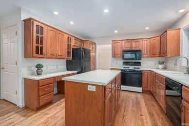 This traditional two story house sits on hole number 11 of Black on Black Squirrel Golf Club in Indiana - for sale on GolfHomes.com, golf home, golf lot