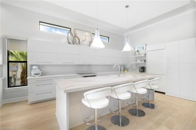 Welcome to this stunning modern residence nestled in an on Miromar Lakes Golf Club in Florida - for sale on GolfHomes.com, golf home, golf lot