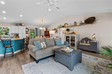 Welcome to this beautifully maintained 2024-built 3-bedroom on Citrus Springs Country Club in Florida - for sale on GolfHomes.com, golf home, golf lot