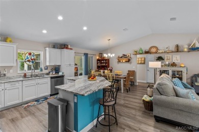 Welcome to this beautifully maintained 2024-built 3-bedroom on Citrus Springs Country Club in Florida - for sale on GolfHomes.com, golf home, golf lot