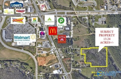 Very unique development land bordering Robert Trent Jones Golf on Hampton Cove Golf Course in Alabama - for sale on GolfHomes.com, golf home, golf lot