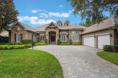 This elegant single-story Rick Watson home, located at 6102 S on The Golden Bear Club At Keenes Pointe in Florida - for sale on GolfHomes.com, golf home, golf lot