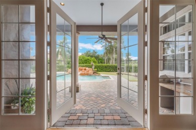 This elegant single-story Rick Watson home, located at 6102 S on The Golden Bear Club At Keenes Pointe in Florida - for sale on GolfHomes.com, golf home, golf lot