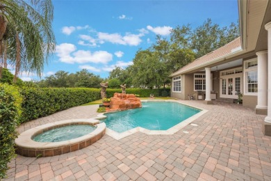 This elegant single-story Rick Watson home, located at 6102 S on The Golden Bear Club At Keenes Pointe in Florida - for sale on GolfHomes.com, golf home, golf lot