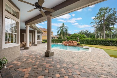 This elegant single-story Rick Watson home, located at 6102 S on The Golden Bear Club At Keenes Pointe in Florida - for sale on GolfHomes.com, golf home, golf lot
