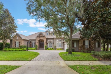This elegant single-story Rick Watson home, located at 6102 S on The Golden Bear Club At Keenes Pointe in Florida - for sale on GolfHomes.com, golf home, golf lot