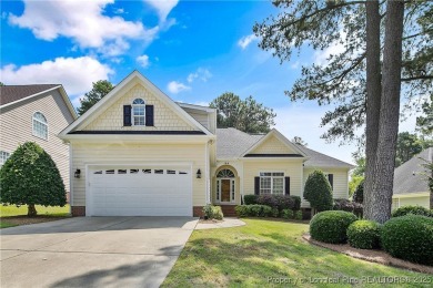 Nestled in the prestigious Anderson Creek Club, this stunning on Anderson Creek Golf Club in North Carolina - for sale on GolfHomes.com, golf home, golf lot