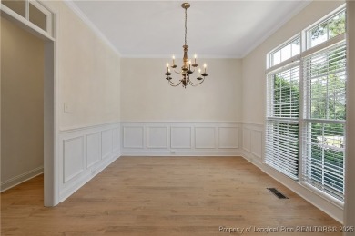 Nestled in the prestigious Anderson Creek Club, this stunning on Anderson Creek Golf Club in North Carolina - for sale on GolfHomes.com, golf home, golf lot