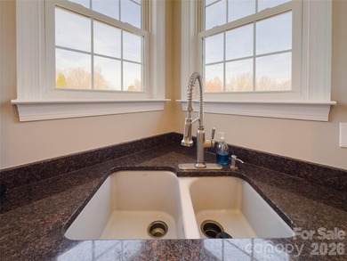 This beautiful custom home is located in the desirable Larkin on Fox Den Country Club in North Carolina - for sale on GolfHomes.com, golf home, golf lot