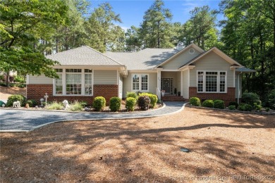 Ownership pride shows in this beautiful home within the Guarded on Pinewild Country Club of Pinehurst in North Carolina - for sale on GolfHomes.com, golf home, golf lot