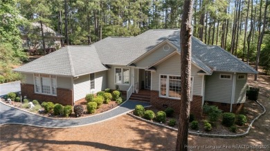 Ownership pride shows in this beautiful home within the Guarded on Pinewild Country Club of Pinehurst in North Carolina - for sale on GolfHomes.com, golf home, golf lot