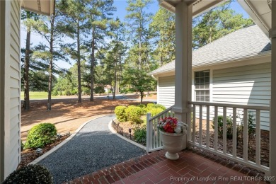 Ownership pride shows in this beautiful home within the Guarded on Pinewild Country Club of Pinehurst in North Carolina - for sale on GolfHomes.com, golf home, golf lot