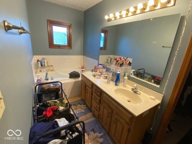 Welcome to this beautiful 4 bedroom, 2 full bathroom, and 1 half on Prestwick Country Club in Indiana - for sale on GolfHomes.com, golf home, golf lot