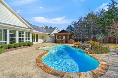 This stunning 4-bedroom, 3.5-bath home with guest suite and on Lake Kiowa Golf Course in Texas - for sale on GolfHomes.com, golf home, golf lot