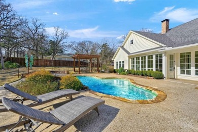 This stunning 4-bedroom, 3.5-bath home with guest suite and on Lake Kiowa Golf Course in Texas - for sale on GolfHomes.com, golf home, golf lot