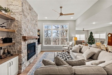 This beautifully designed Johnson Reiland Custom Home in Pete's on Boulder Pointe Golf Club in Minnesota - for sale on GolfHomes.com, golf home, golf lot