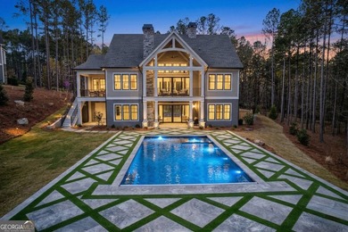 Welcome to 1051 Oliver Creek, a stunning new construction by on Reynolds Lake Oconee - The Oconee in Georgia - for sale on GolfHomes.com, golf home, golf lot