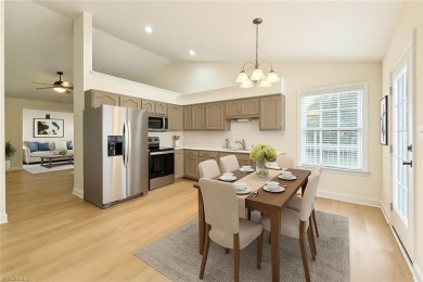 Fully updated in 2025 from top to bottom, this stunning 3BR/2BA on Lake Louise Golf Club in North Carolina - for sale on GolfHomes.com, golf home, golf lot