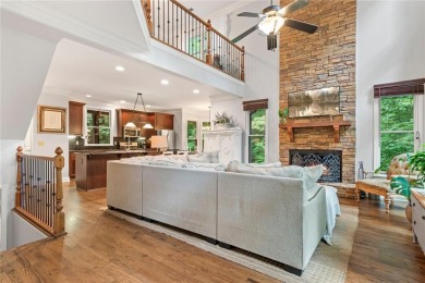 Enjoy the beauty of this elaborate Three Story Custom Built Home on Big Canoe Golf Club - Cherokee in Georgia - for sale on GolfHomes.com, golf home, golf lot