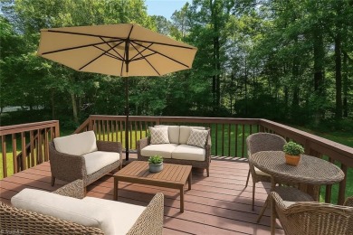 Fully updated in 2025 from top to bottom, this stunning 3BR/2BA on Lake Louise Golf Club in North Carolina - for sale on GolfHomes.com, golf home, golf lot