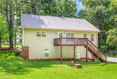 Fully updated in 2025 from top to bottom, this stunning 3BR/2BA on Lake Louise Golf Club in North Carolina - for sale on GolfHomes.com, golf home, golf lot