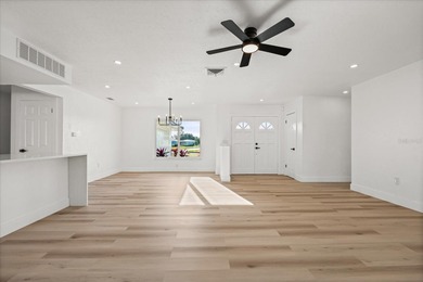 BRAND NEW VINYL PRIVACY FENCE JUST INSTALLED IN BACK YARD! THIS on Village Green Golf Club of Sarasota in Florida - for sale on GolfHomes.com, golf home, golf lot