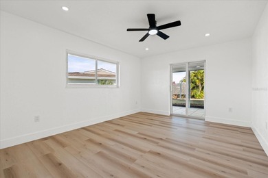 BRAND NEW VINYL PRIVACY FENCE JUST INSTALLED IN BACK YARD! THIS on Village Green Golf Club of Sarasota in Florida - for sale on GolfHomes.com, golf home, golf lot