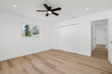 BRAND NEW VINYL PRIVACY FENCE JUST INSTALLED IN BACK YARD! THIS on Village Green Golf Club of Sarasota in Florida - for sale on GolfHomes.com, golf home, golf lot