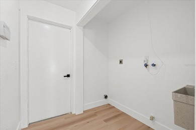 BRAND NEW VINYL PRIVACY FENCE JUST INSTALLED IN BACK YARD! THIS on Village Green Golf Club of Sarasota in Florida - for sale on GolfHomes.com, golf home, golf lot